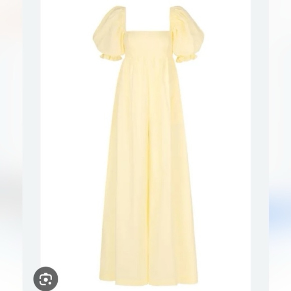 Selkie Dole Whip Hamptons Jumpsuit BNWT 1X butter yellow